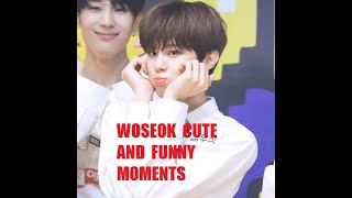 X1 wooseok cute and funny moments