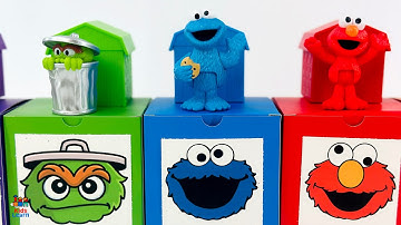Sesame Street Sorting Colors & Counting Activity! Kids Learn to Count and Sort Colors