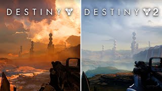 DESTINY 1 VS DESTINY 2 - COSMODROME