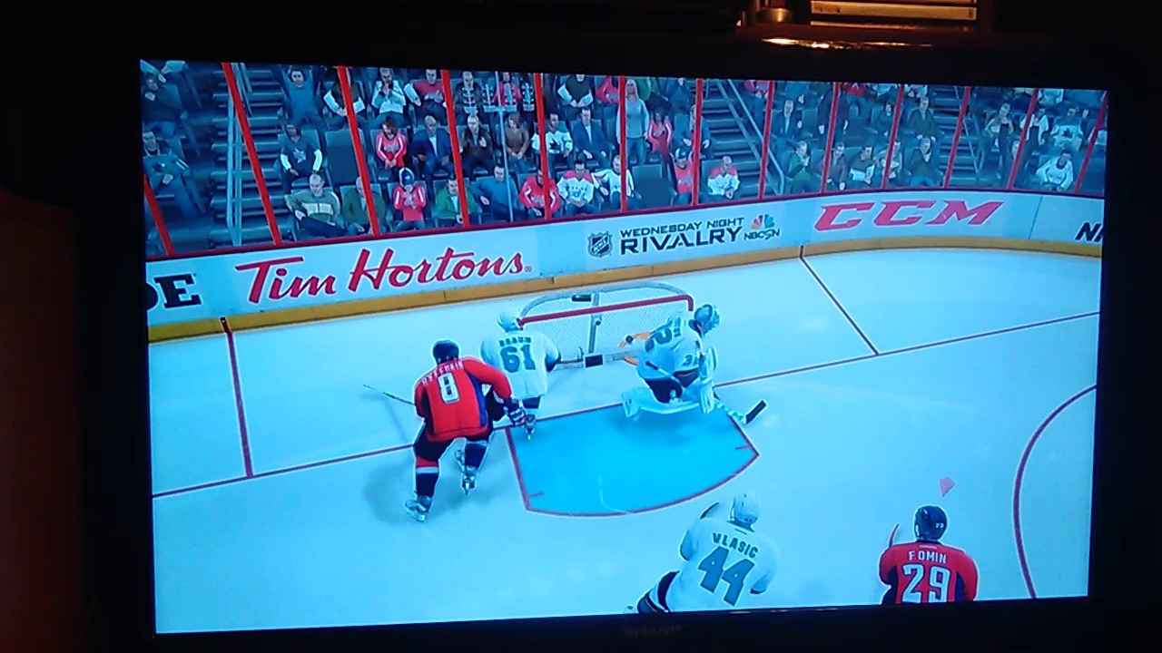 Ворота отправились в космос NHL Legacy Edition