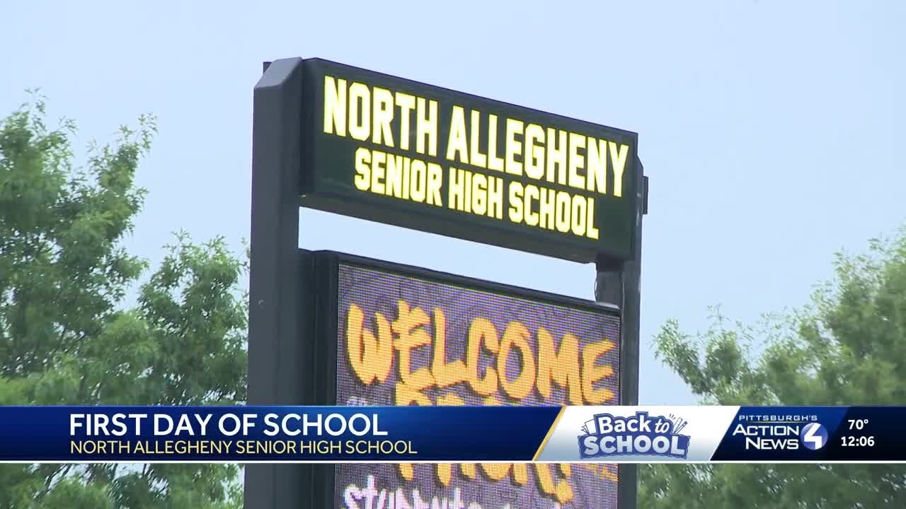 First day of school: North Allegheny