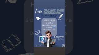 FREE 3-Day Web Designing Workshop | HTML + CSS Basics #codingbootcamp #codingpractices #programmings