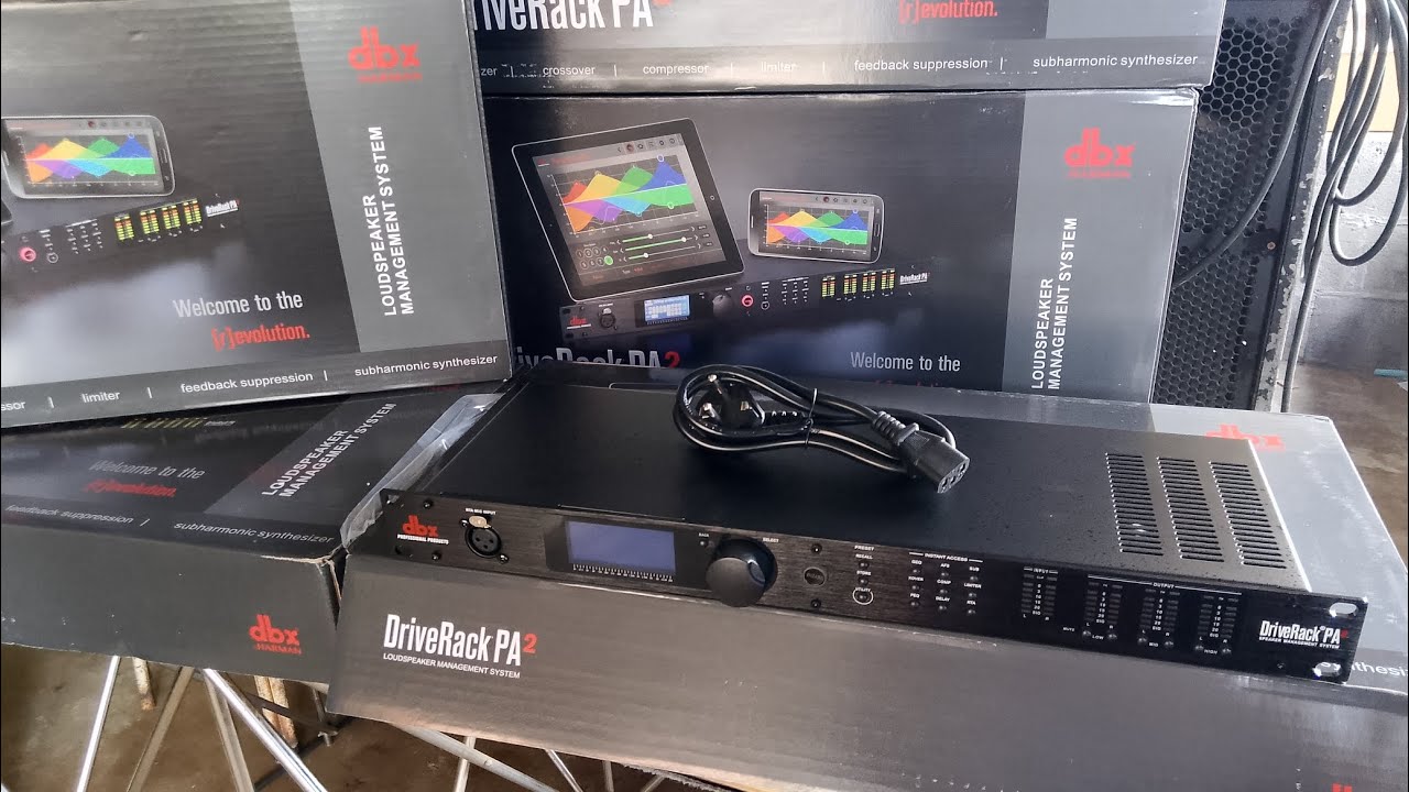 ✅แนะนำการตั้งค่าเบื้องต้นการใช้งานคอสดิจิตอล DBX PA2 สินค้าใหม่มือ1ราคา4,500฿ สนใจT065-3364269