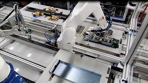 Flexible Robotic Workcell Server Assembly