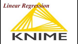 Linear Regression in KNIME #linearregression #knime