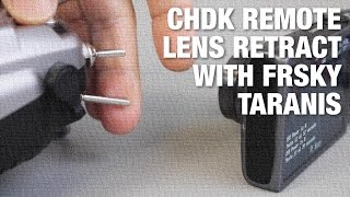 FrSky Taranis w/ CHDK Intervalometer with Remote Shutoff & Lens Retract