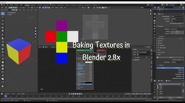Blender 2.8x/2.9x - Baking Textures in Blender