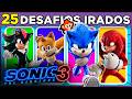 💎 DESAFIOS IRADOS SONIC 3 🔵🦔| 25 jogos para testar seus conhecimentos e raciocínio #MacaQuiz 🐵