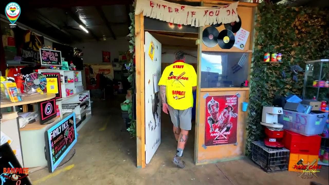 Ipswich's Adventure Playground Smash and Axe Throwing 4K YouTube