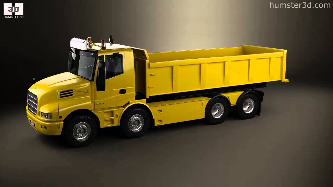 Iveco Strator Tipper Truck 2016 3D model by 3DModels.org