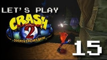 Crash Bandicoot 2 [HD] 100% Playthrough part 15 (2nd Boss Fight - Komodo Bros)