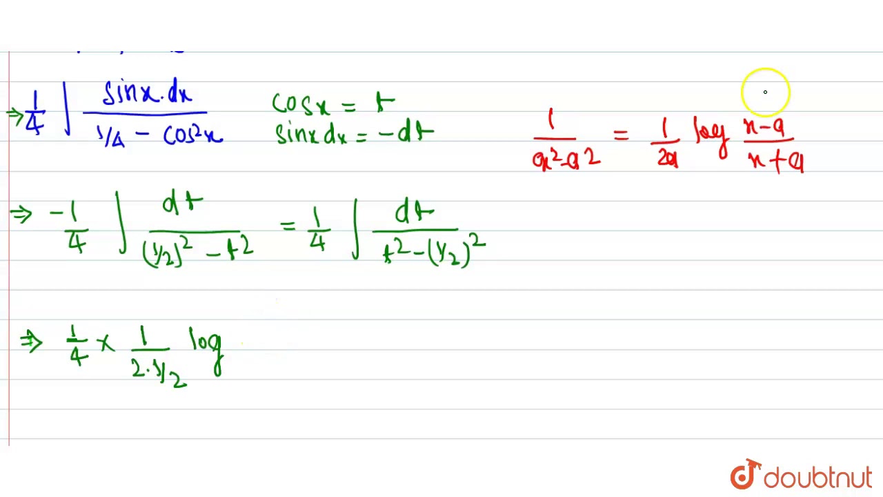 evaluate-i-int-sinx-1-4cos-2-x-dx-youtube
