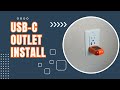 USB Outlet Install