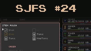 [SJFS #24] Consider These Items S T A C K E D