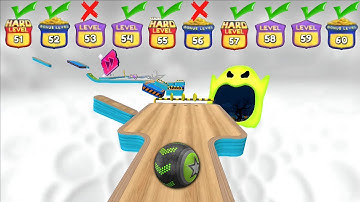 Going Balls Level 51 to 60 Full Speed run Gameplay #ballgame #goingballs #gameplay #kids