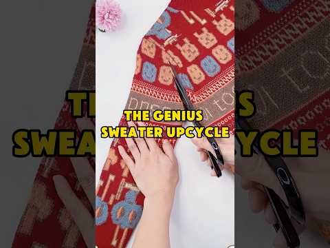 Who knew old sweater sleeves could be upcycled like this!