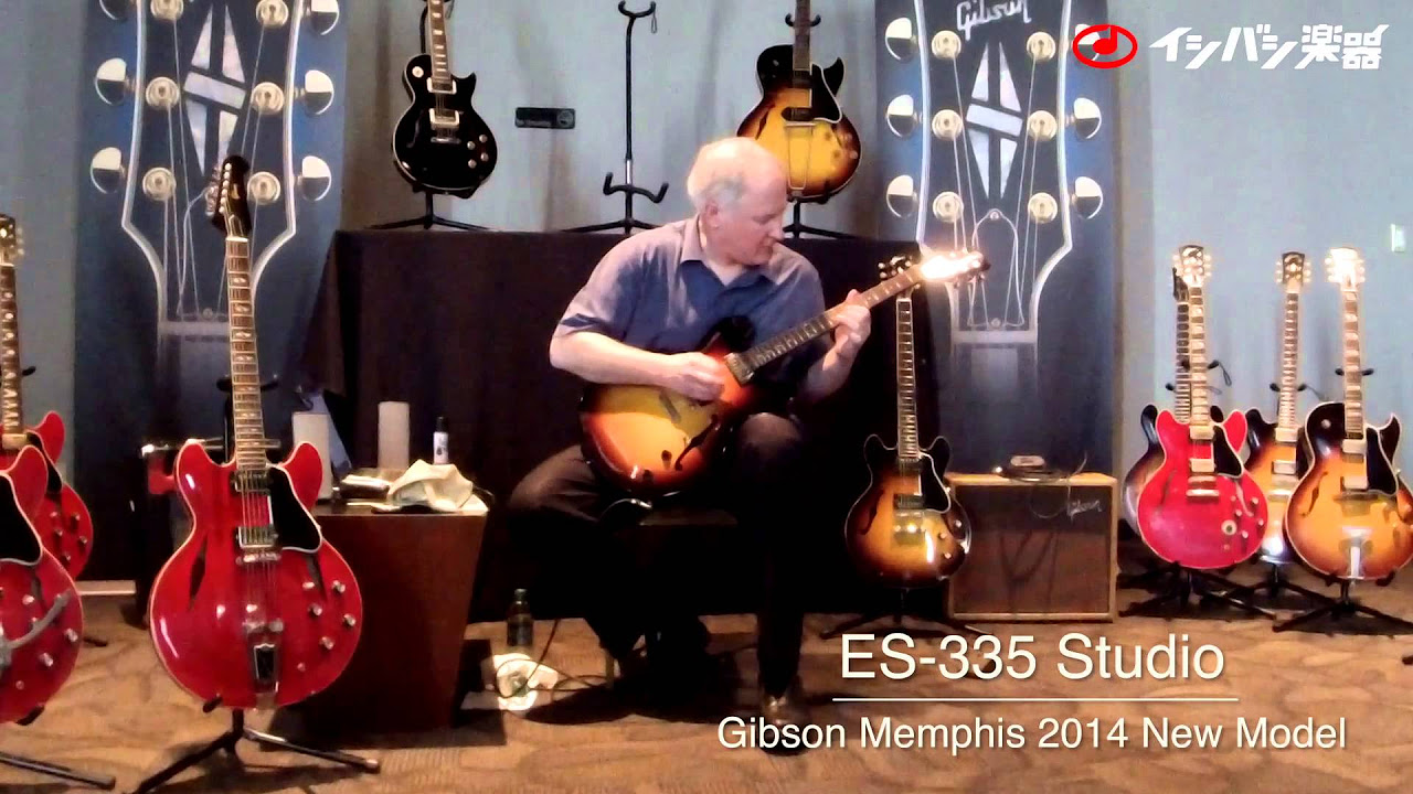 Gibson Memphis 2014 ES-335 Studio Demo 【イシバシ楽器】 - YouTube