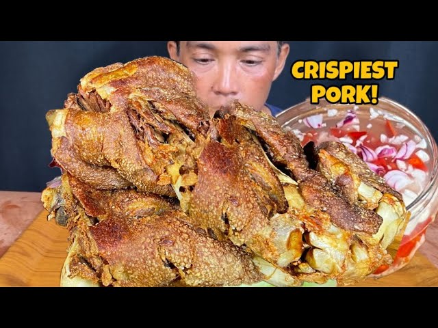 The Tower Crispiest Pork Mukbang ASMR | Filipino Food Mukbang Philippines