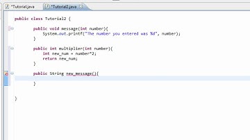 Intro to Java Programming 22 - Return Types