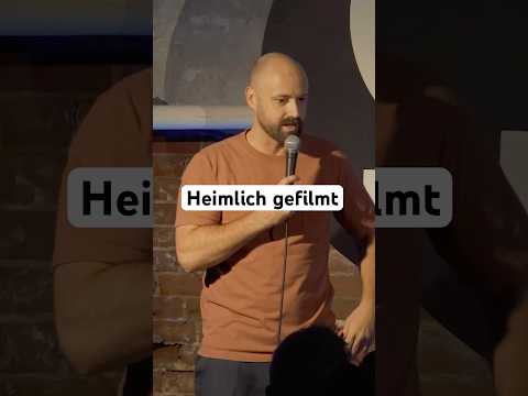 Heimlich gefilmt - Rucksack weg - Haste schön!