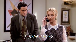 Phoebe Somehow Becomes Chandler's Secretary | Friends