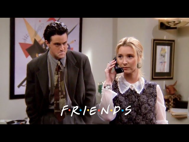 Video: Phoebe Somehow Becomes Chandler’s Secretary | Friends