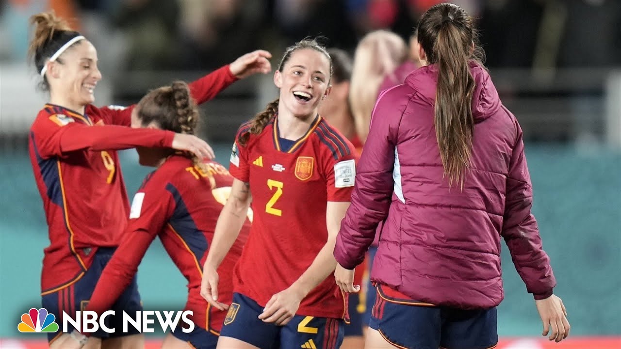 Spain advances to Women’s World Cup final with last-minute goal