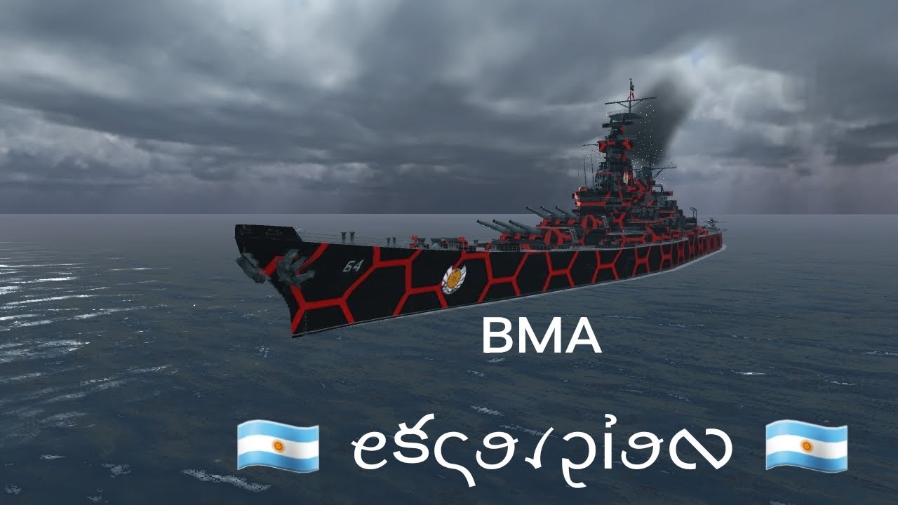 [BATTLE OF WARSHIPS] USS WISCONSIN 🇺🇲 (BB-64) 800 K DAÑO 5 KILL'S 🔥💥 BMA ESCORPION ⚓️⚡️🦞