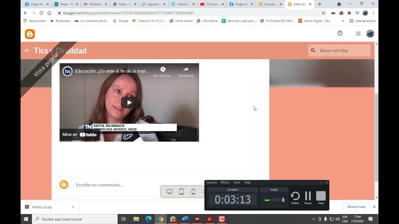 Insertar HTML en Blogger. Crear gadget de Facebook - YouTube