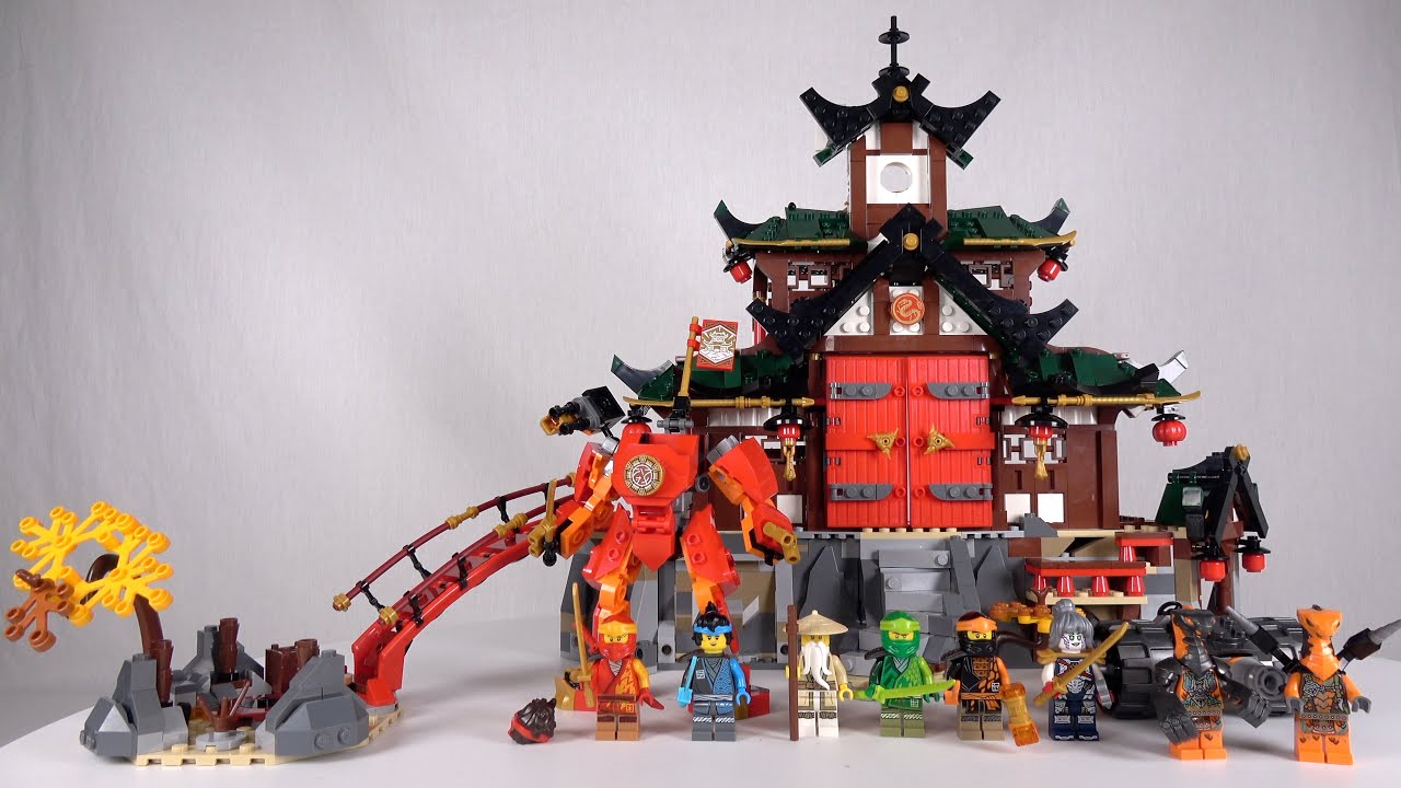 이런 집에서 살고 싶다 레고 닌자고 도장 사원 (Lego71767 Ninja Dojo Temple) - Youtube