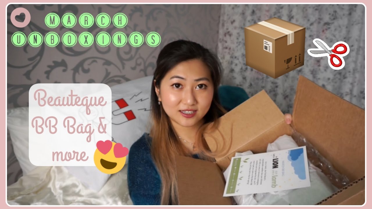 Asian Beauty Bag 💕 Beauteque BB Bag + Surprise Unboxings (March 2017)
