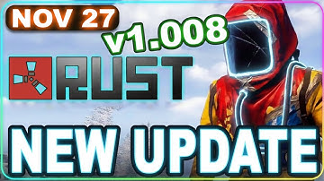 RUST UPDATE 1.008 -  Snowmobiles, Polar Bears, & Massive Winter Overhaul Explained