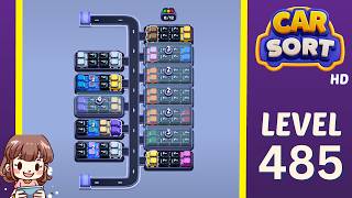 Full Car Sort Level 485 Solution Walkthrough Guide
