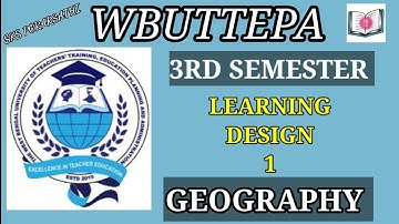 Learning design | geography | wbuttepa | 3rd semester