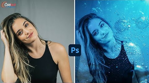 Photoshop Tutorial | Underwater Effect in Photoshop  #csshint  #photoshoptutorial #watereffect