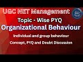 PYQ Organizational Behaviour | OB | UGC NET Management | #ugcnetpyq #pyqpractice #ugcnetbooster