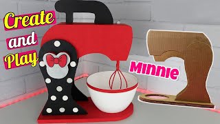 How to Make a Toy Mixer with Cardboard | Mickey Mouse Ideas 🎀 Recycling