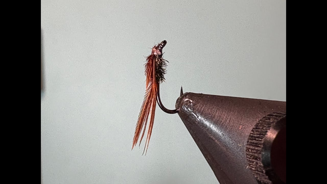 Fly Tying a No Body Pheasant Tail Mayfly Nymph