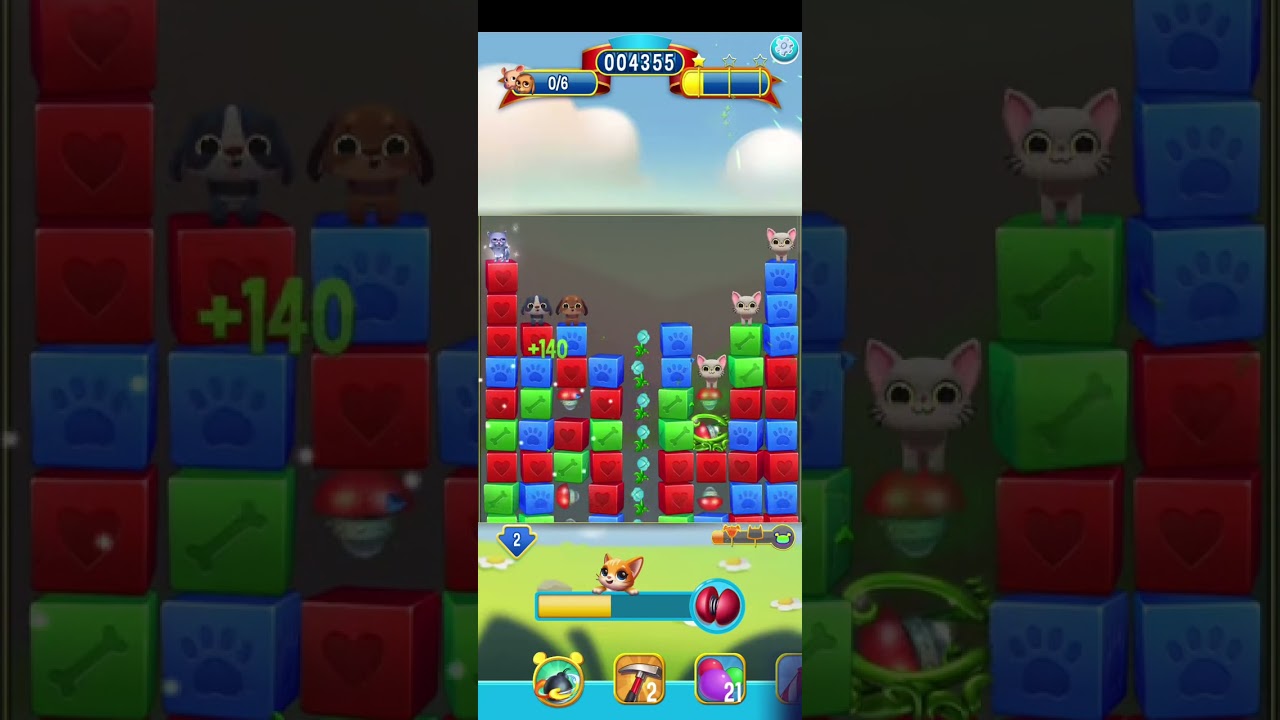 Pet Rescue Saga level 4516 no boosters