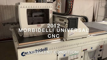 MORBIDELLI UNIVERSAL CNC Video
