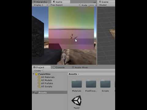 Unityでマルチシーン編集をしたサンプル