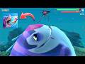 NEW GIANT MONSTER CLOWNCY SHARK VS NEW MECHA SQUID 
