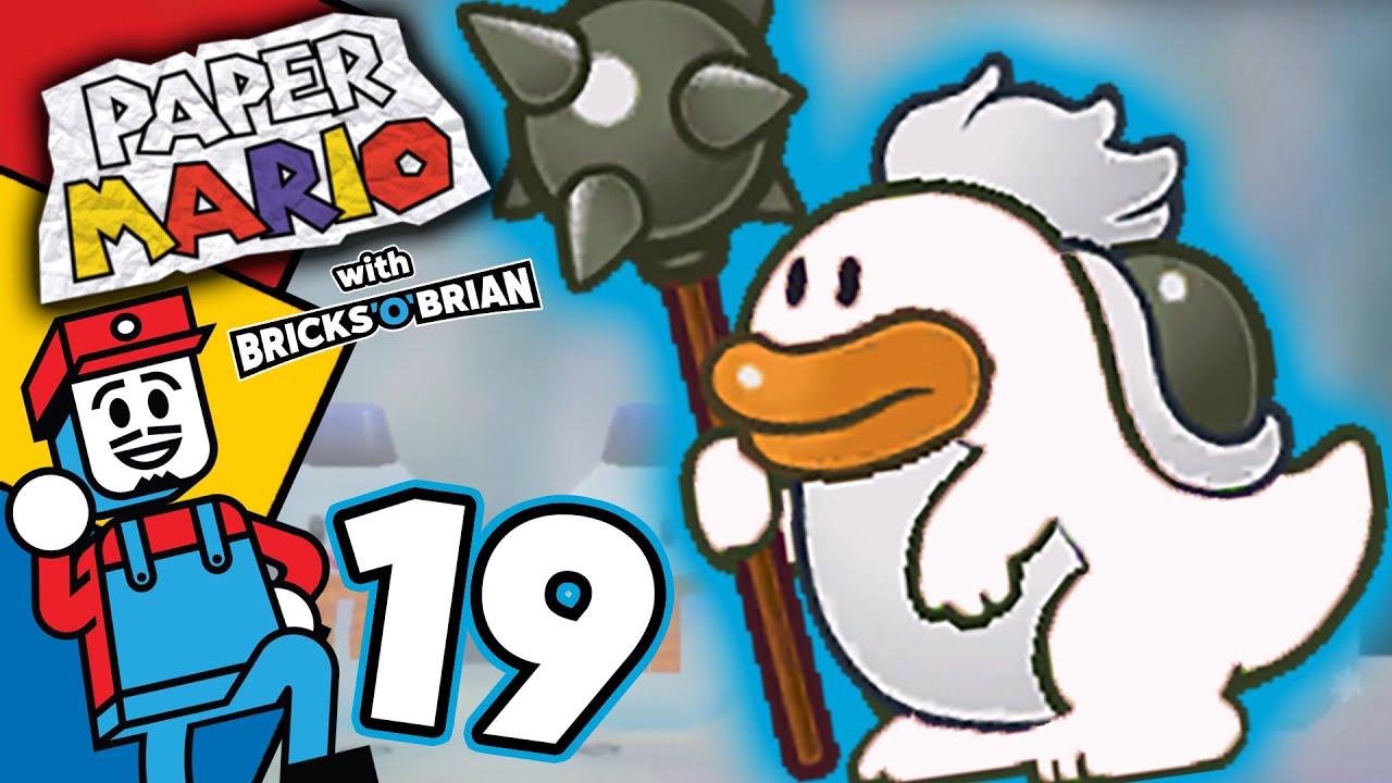 Figuring Out the Frozen Palace! Paper Mario with Bricks 'O' Brian YouTube