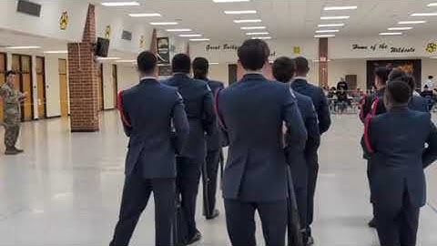 Oscar Frommel Smith High School Armed Regulation Drill Team AFJROTC REGIONALS
