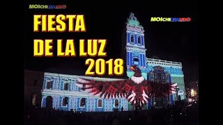 Lo que no te muestran. Fiesta de la Luz VAQ 2018. Mapping en el Centro Histórico de Quito (Ecuador)