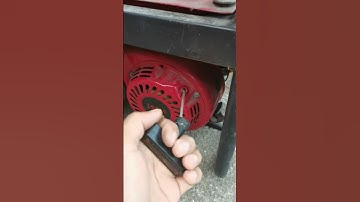 how to operate Gasoline generator