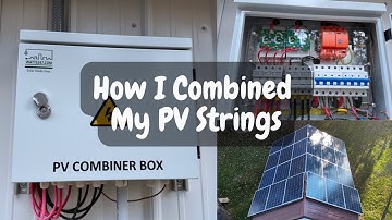 My Coop PV Arrays with the Watts247 4-2 PV Combiner Box