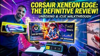 Corsair Xeneon Edge 2026 Review - Worth It? Unboxing, iCUE Widgets & First Impressions