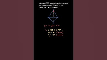 Triangles | NCERT | Class 9 | Mathematics | Exercise 7.2 Q.5