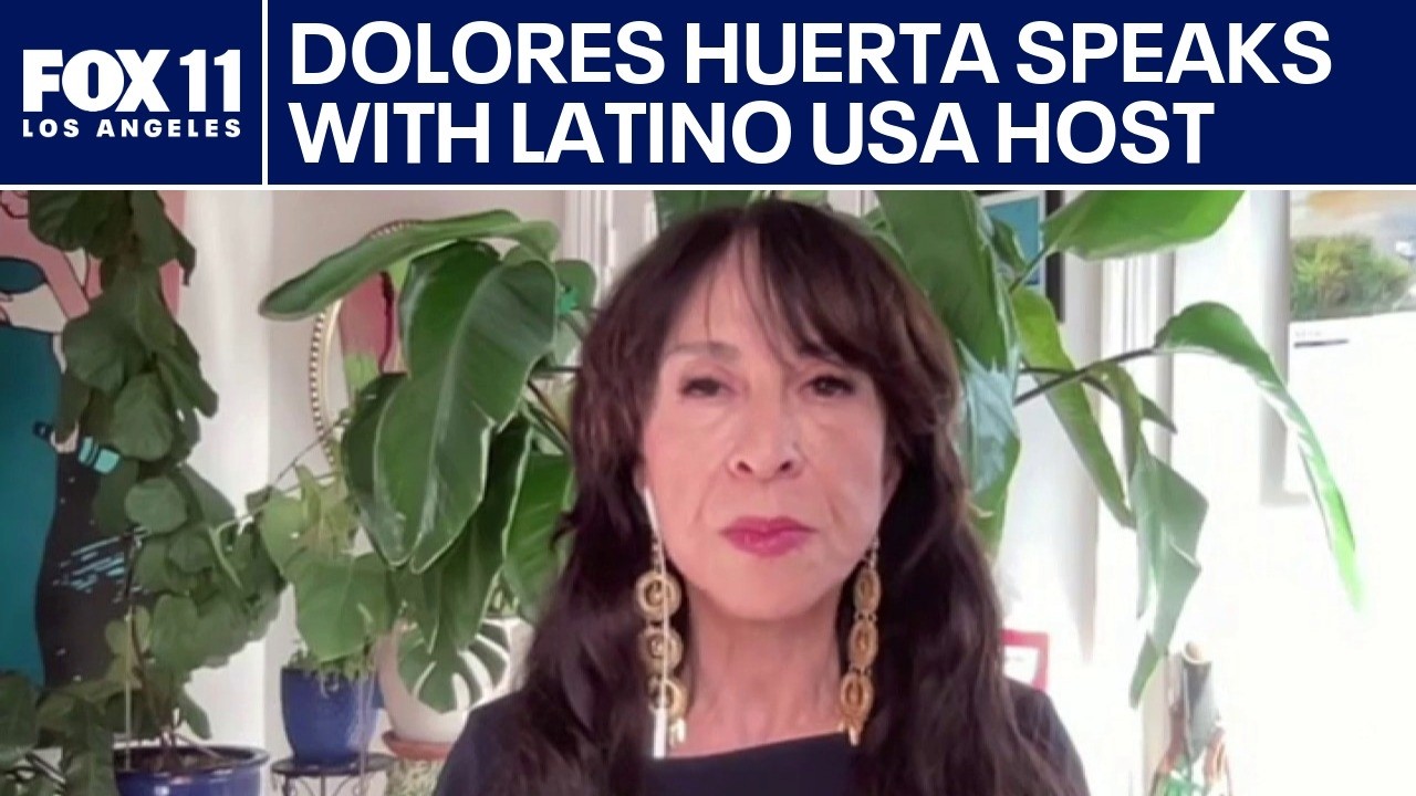 Dolores Huerta speaks with Latino USA's Maria Hinojosa - YouTube